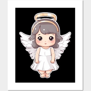 Kawaii Angel Posters and Art